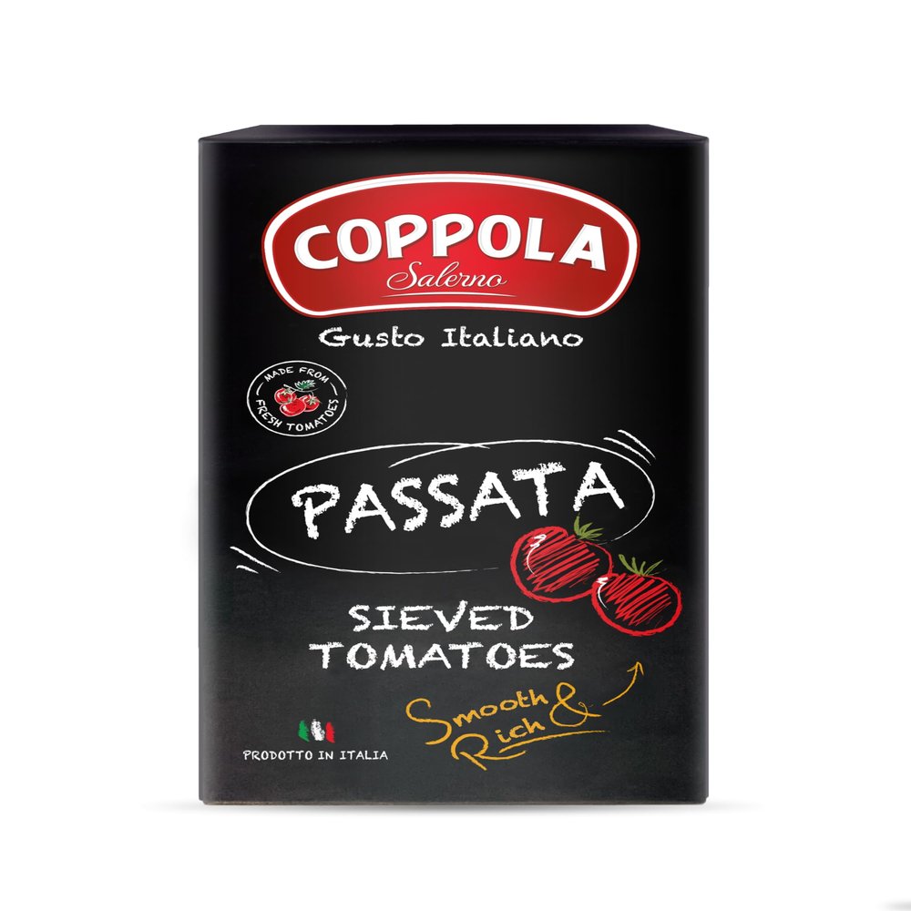 Coppola Passata, Sieved tomatoes 500g (Pack of 12)