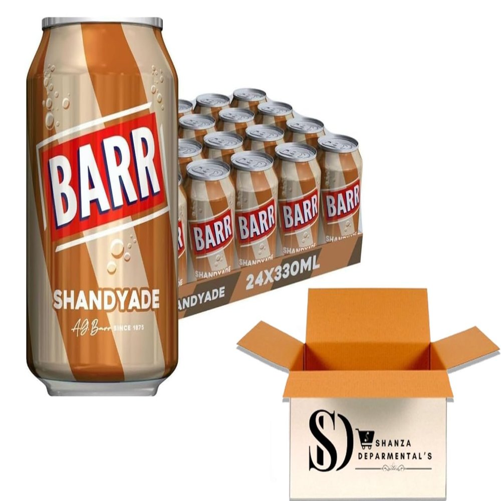 Fizzy Drink Cans, 330ml - Pack Of 24 (24x, Shandyade)