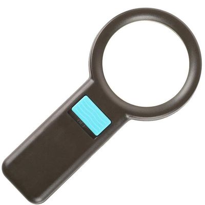 10X Handheld Reading Magnifier HD With LED Lamp Bead Multi-function Reading Magnifier beautiful scenery Chaser of Light