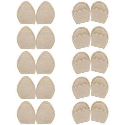 10 Pairs of Fore Foot Pads Big Shoe Fore Foot Pads Forefoot Pads Comfortable Toe Filler Adjuster