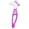 False Teeth Cleaning Brush Double Sided Portable Denture Toothbrush for False Teeth Cleaning view 4