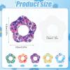 25pcs Sensor Covers for Libre 1/2, Waterproof Adhesive Patches Summer Flowers Glucose Blood Sugar Monitor Patch Sweatproof CGM Sensor Stickers Protection(5 Styles) view 2