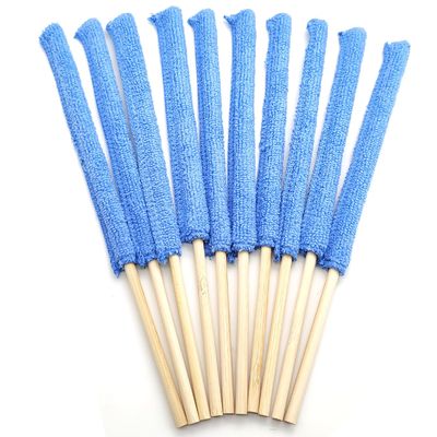 10PCS Mini Detail Dusters for Cleaning, Microfiber Detail Duster Sticks, Crevice Cleaning Tool Brush, Gap Dust Cleaner for Cleaning Home Car Vent Window Fan Blind