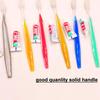 Mix Color Adult Disposable Manual Toothbrush Toothpaste Denture Care Kits Soft Bristle Hotel Travel Camping Hiking Hospital (500) view 3