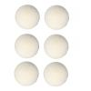 Dryer Ball, 6pcs, Good Tensile Performance, High Density, Adsorbs Impurities, Dehumidifies Wool Laundry Balls, Reduces Static Electricity for Home (5cm) view 2