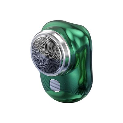 Xptieeck Portable USB Electric Shaver Travel Shaver for Men Pocket Electric Shaver Beard Trimmer Digital Display (D)
