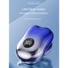 Xptieeck Portable USB Electric Shaver Travel Shaver for Men Pocket Electric Shaver Beard Trimmer Digital Display (D) view 2