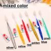 Mix Color Adult Disposable Manual Toothbrush Toothpaste Denture Care Kits Soft Bristle Hotel Travel Camping Hiking Hospital (1000) view 2