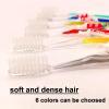 Mix Color Adult Disposable Manual Toothbrush Toothpaste Denture Care Kits Soft Bristle Hotel Travel Camping Hiking Hospital (1000) view 4