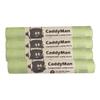 Caddy Liners Direct CaddyMan 5 Litre (5L) x 100 Bags (4 roll pack) - Compostable and Biodegradable Kitchen Food Waste Bio/Compost Caddy Bin Liners - Certified EN13432, CM5LX100 view 1