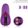 10 Modes Quiet Powerful Handheld Electric Bullet Massage Tool for Woman Sports Recovery Muscle Aches Pain Shoulder Foot Massage Relax,Pocket Personal Bullet Rod,High Powerful Cordless N7Y (Red) view 4