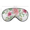 Sleeping Eye Mask Flowers and Butterflies Blockout Sleep Mask Comfortable Eye Patch Blindfold Eye Mask for Women Men view 2