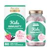 Proven Children's Vitamins - Immune System Booster Kids - 60 Delicious Chewable Daily Immunity Tablets with Vitamin C, D & Elderberry Extract, Carefully Formulated for Bone, Teeth & Muscle Health view 1