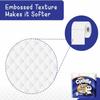 Panda Cuddle 3-Ply Soft Quilted Unscented Toilet Rolls - 90 Premium Bathroom Rolls for Luxurious Comfort and Hygiene view 2