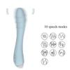 10 Modes Quiet Powerful Handheld Electric Bullet Massage Tool for Woman Sports Recovery Muscle Aches Pain Foot Massage Relax,Pocket Travel Personal Bullet Rod Portable Massage Ball B8OL (B) view 2