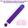 10 Modes Quiet Powerful Handheld Electric Bullet Massage Tool for Woman Sports Recovery Muscle Aches Pain Shoulder Foot Massage Relax,Pocket Personal Bullet Rod,High Powerful Cordless N7Y (Black) view 3