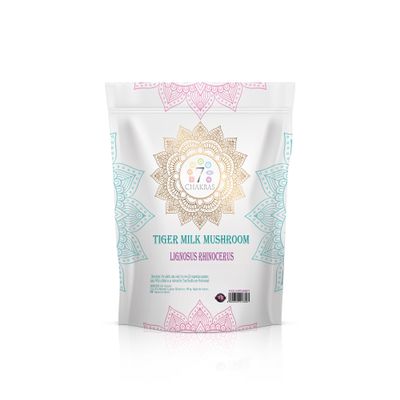 7C Tiger Milk Mushroom | 30 High Strength Tigers Milk Mushroom Supplement - 400mg TMM Extract per Serving | Mush Capsules | Non-GMO Gluten Allergen Free | Manufactured in The UK