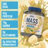 Applied Nutrition Critical Mass Professional - Weight Gain Protein Powder, High Calorie Weight Gainer, Lean Mass (2.4kg - 16 Servings) (Banana) view 2