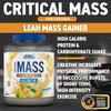 Applied Nutrition Critical Mass Professional - Weight Gain Protein Powder, High Calorie Weight Gainer, Lean Mass (2.4kg - 16 Servings) (Banana) view 3