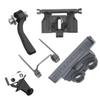 VRMETA DIY Hair Clippers Accessories Set Fixings Spring Tension and Cam follower fit Wahl Magic Clip 8148/8504/8591/1919 Repair Part (Black Accessories Set) view 1