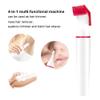 4-in-1 Facial Hair Trimmer for Women, Electric Bikini Trimmer, Painless Hair Remover, Face Hair Shaver Eyebrow Nose Battery Not Included view 3