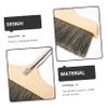 TOPBATHY Bristle Broom Wooden House Broom Long Handle Soft Bristles Stainless Steel Rod Compact Size Industrial Office Floor Cleaning Brush view 4