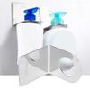 Miskall Soaps Bottle Dispenser Holder, Shampoo Bottle Holder, Wall Mounted Soaps Holder, 304 Stainless Steel view 3