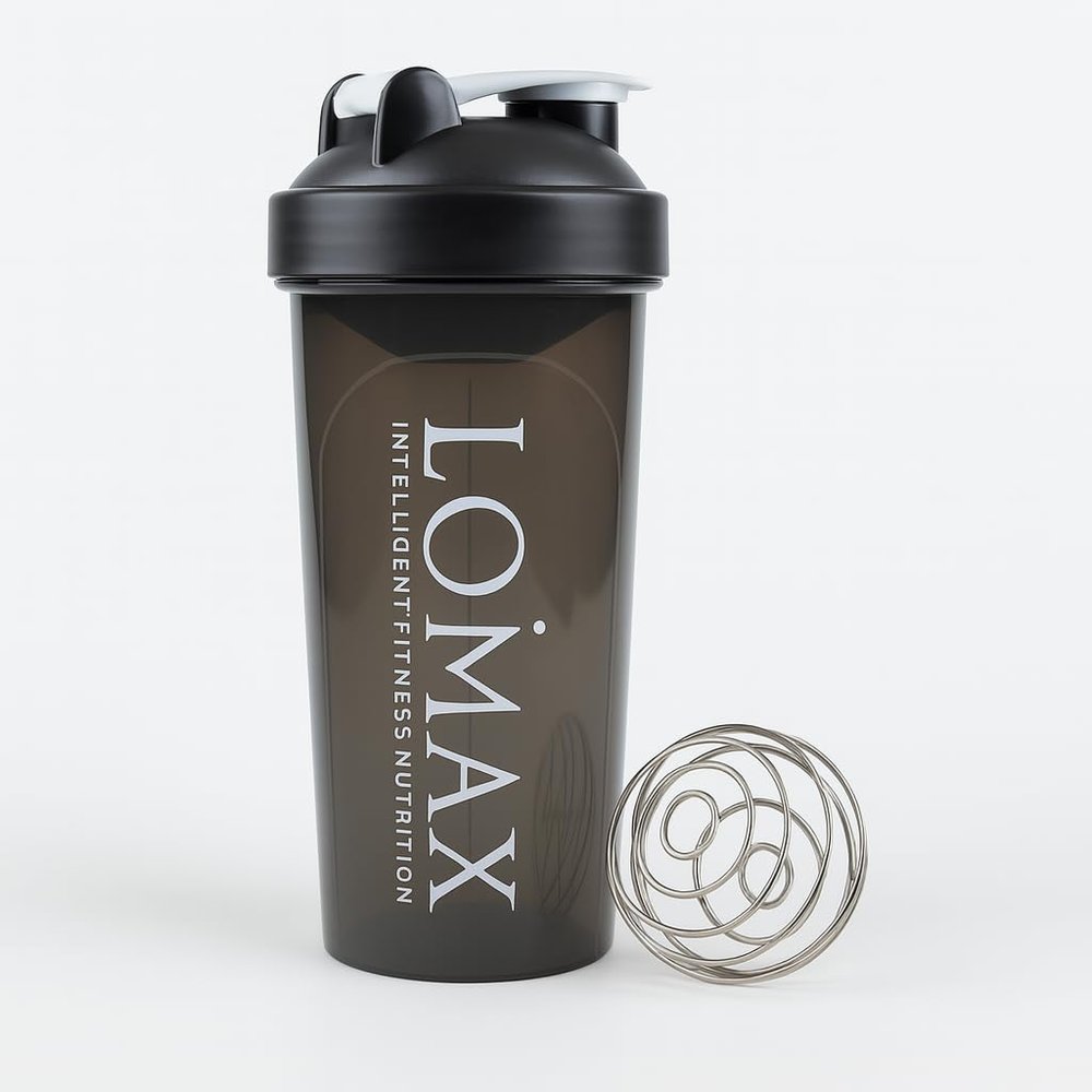 BURAKH Shaker Bottle Protein Shaker Cup With Protein Creatine Compartment & Mixer 700ml | Sports Gym Supplement Protein Powder Shake Bottle (With Ball)