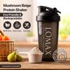 BURAKH Shaker Bottle Protein Shaker Cup With Protein Creatine Compartment & Mixer 700ml | Sports Gym Supplement Protein Powder Shake Bottle (With Ball) view 2