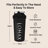 BURAKH Shaker Bottle Protein Shaker Cup With Protein Creatine Compartment & Mixer 700ml | Sports Gym Supplement Protein Powder Shake Bottle (With Ball) view 3