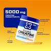 USN Micronised Creatine Powder 500g (79 Servings): Tropical Thunder Flavour, 100% Pure Creatine Monohydrate Powder for Performance and Muscle Recovery, Suitable for Vegans view 3