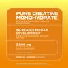 USN Micronised Creatine Powder 500g (79 Servings): Tropical Thunder Flavour, 100% Pure Creatine Monohydrate Powder for Performance and Muscle Recovery, Suitable for Vegans view 4