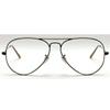 TWINKLE TWINKLE Big Lens Reading Glasses 80s Police Pilot Classic Stylish Large Lens Double Bridge Metal R3025(1 Pair Brown +1.50 Magnification) view 4