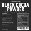 Black Cocoa Powder for Baking - 250g Pouch | Intense Deep Black Dutch Processed Unsweetened Cocoa Powder | pH 8.8 (Zero Bitterness) with 10-12% Fat | Super Cal view 2