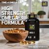 Time 4 Omega 3 High Strength Fish Oil 60 Softgel Capsules High EPA & DHA Content Ultra Pure Brain, Heart & Joint Support for Men & Women view 3