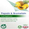 Papain and Bromelain (Vegan) Protein Digesting Proteolytic Enzymes Complex (Pack of 30) view 3