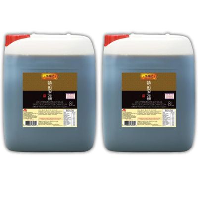 16L Lee KumKee Premium Dark Soy Sauce Catering Size (2x8L)