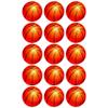 15 x Basketball BALL Edible Wafer or Icing Cupcake Topper Fun Sports Party Cake Decorations Perfect For Brownies Cookies Muffins & More! (Premium Icing Sheet) view 1