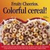 Fruity Cheerios Cereal, Heart Healthy Cereal, Made from 100% Whole Grain Oats, Family Size, 520 ml view 2