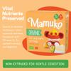 MAMUKO Organic Oat & Corn Grits Porridge - High Fiber Porridge with No Added Sugar, Milk & Preservatives - Vegan Porridge Ideal for Toddlers - (200g - 10 Servings) view 4