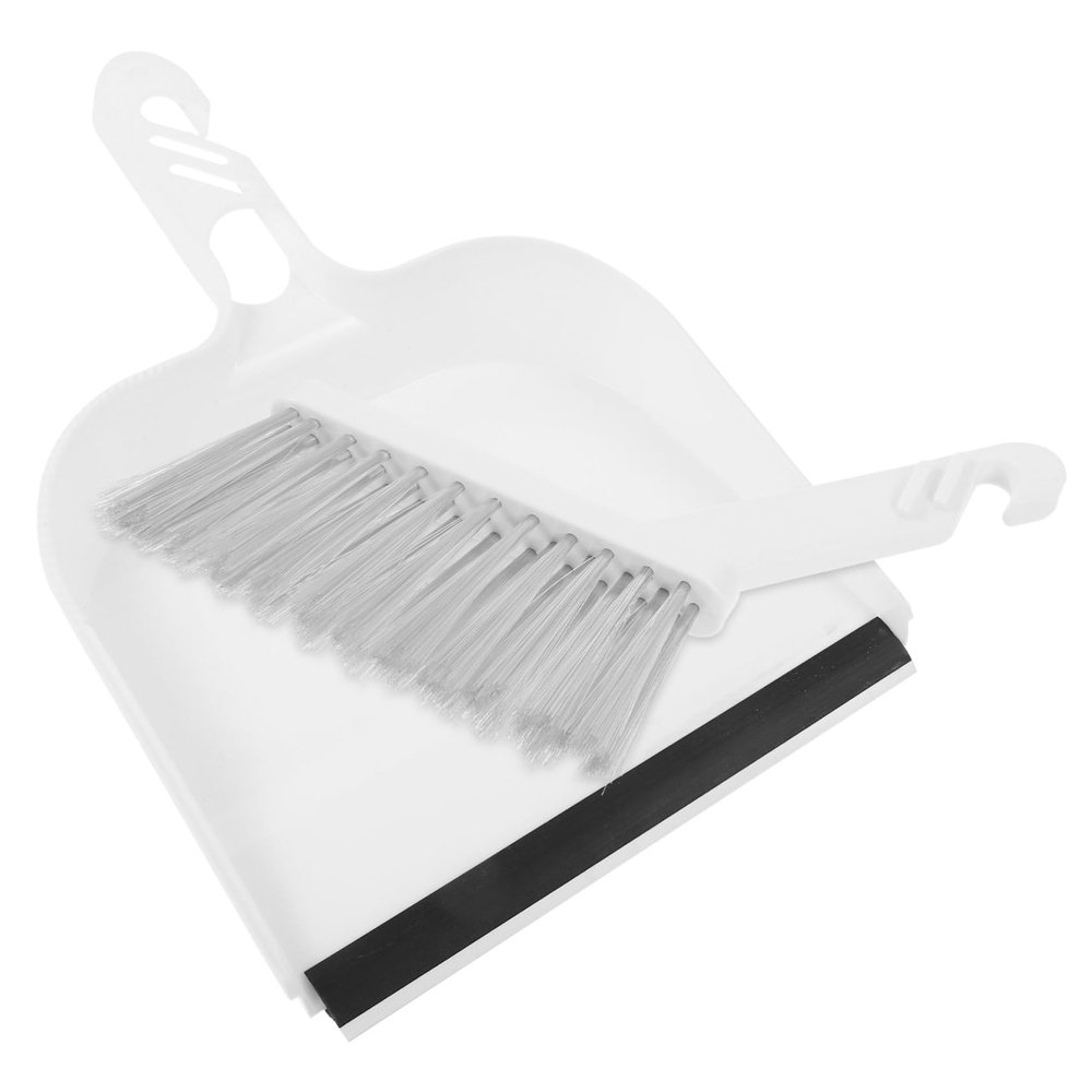 ORFOFE Mini Desktop Broom Hard Bristle Soft Hand Brush Cleaning Broom Dustpan Small Dustpan and Brush for Home Office