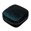 Abstract Glitters Black First Period Kit for Girls, Tampon Pantyliners Menstrual Purse, Nursing Pad Holder with Zipper, Sanitary Collect Napkin Bag Organizer view 1