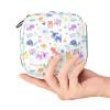 Animal Pet First Period Kit for Girls, Tampon Pantyliners Menstrual Purse, Nursing Pad Holder with Zipper, Sanitary Collect Napkin Bag Organizer view 4