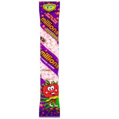 Millions Raspberry Tubes 55g Delicious Special For Easter Tasty And Twisty Treat Gift Hamper, Christmas,Birthday,Easter Gift (3)