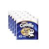 Panda Cuddle 3-Ply Soft Quilted Unscented Toilet Rolls - Premium Bathroom Toilet Rolls for Luxurious Comfort and Hygiene (Pack of 45) view 1