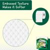 Panda Cuddle 3-Ply Soft Quilted Scented Toilet Rolls - Aloe Vera Scented (Pack of 9) view 3
