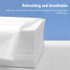 100 Pcs Disposable Massage Table Sheets, Non Woven Spa Bed Sheet Waterproof & Oilproof Bed Cover for Massage Table, Beauty Salon, Hotel, Tattoo, Travel, 80x180cm, White view 3