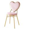 YangRy Love Shape Dressing Table Makeup Chair, Nail Princess Dressing Table Bench, Multi Functional Reclining Chair Armchair, Girl's Bedroom Decorative Chair,Pink,47 * 84.7cm view 1