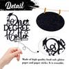 One Degree Hotter Cake Topper, It's the Degree for Me/One Hotter by Degree, Class of 2025 College University Graduation Party Decorations Black Glitter view 2