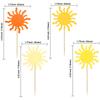 Gyufise 24Pcs Sunshine Cupcake Toppers You are My Sunshine Birthday Cupcake Picks Baby Shower Kids Birthday Party Cake Decorations Supplies view 2